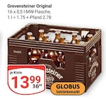 GLOBUS - Original Angebot im Prospekt Original bei GLOBUS im Prospekt "" für 13,99 €
