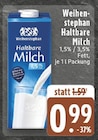 Haltbare Milch Angebote von Weihenstephan bei E center Bergheim für 0,99 €
