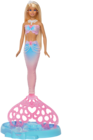 Poupée sirène bulles magiques - BARBIE en promo chez JouéClub Poupée sirène bulles magiques - BARBIE dans le catalogue JouéClub