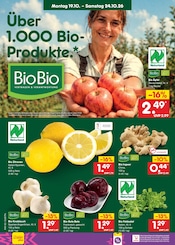 Bio im Netto Marken-Discount Prospekt in Mühlhausen Aktueller Netto Marken-Discount Prospekt mit Bio, "Aktuelle Angebote", Seite 10
