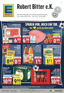 EDEKA Prospekt der Woche "Aktuelle Angebote" Seite 1, 29.06.2026 bis 04.07.2026 für Castrop-Rauxel Aktueller EDEKA Prospekt "Aktuelle Angebote" Seite 1 von 24 Seiten für Castrop-Rauxel
