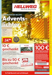 Aktueller Hellweg Prospekt mit Lichterkette, "Die Profi-Baumärkte", Seite 9