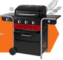 OBI Walldürn - Gas- und Holzkohle-Grill „Gas2Coal 2.0“ Gas- und Holzkohle-Grill „Gas2Coal 2.0“ Angebot bei OBI Walldürn im Prospekt ALLES MACHBAR