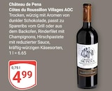 Château de Pena Côtes du Roussillon Villages AOC Angebote bei GLOBUS Erftstadt für 4,99 €