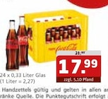 Getränke Quelle WVG - Coca-Cola Angebot im Prospekt Coca-Cola bei Getränke Quelle WVG im Prospekt "" für 17,99 €