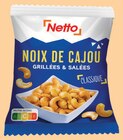 Noix de cajou grillées & salées Classique - NETTO en promo chez Netto Noix de cajou grillées & salées Classique - NETTO dans le catalogue Netto