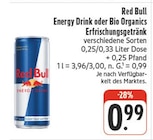 Energy Drink im Angebot bei EDEKA in Bamberg Energy Drink Angebote von Red Bull bei EDEKA Bamberg für 0,99 €