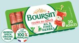 Roulés Jambon Fumé Ail et Fines Herbes - BOURSIN en promo chez Intermarché La Rochelle à 1,32 €