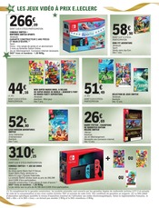 Nintendo Switch Angebote im Prospekt "DES CADEAUX PLEIN LA HOTTE à prix E.Leclerc" von E.Leclerc Nintendo Switch Angebote im Prospekt "DES CADEAUX PLEIN LA HOTTE à prix E.Leclerc" von E.Leclerc auf Seite 46