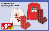 Damen/Herren Weihnachts-Pyjama Angebote bei Marktkauf Heidenheim für 9,99 €