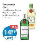Gin von Tanqueray im aktuellen V-Markt Prospekt für 14,99 €