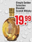 Golden Selection Blended Scotch Whisky Angebote von Dimple bei Trinkgut Rüsselsheim für 19,99 €