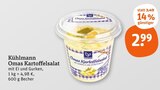 Aktuelle Kartoffelsalat Angebote bei tegut in Stuttgart Aktuelles Omas Kartoffelsalat Angebot bei tegut in Stuttgart ab 2,99 €