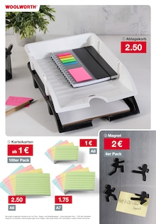 Schreibwaren im Woolworth Prospekt "Aktuelle Angebote" mit 40 Seiten (Duisburg)
