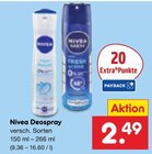 Deospray im Angebot bei Netto Marken-Discount in Erfurt Deospray Angebote von Nivea bei Netto Marken-Discount Erfurt für 2,49 €