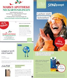 Aktueller LINDA Premiumapotheke Prospekt (Walddorfhäslach, 3 Seiten zum blättern LINDA Premiumapotheke Prospekt Aktuelle Angebote mit 3 Seiten