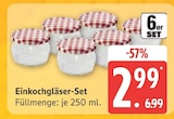 Einkochgläser-Set  im aktuellen Marktkauf Prospekt für 2,99 €