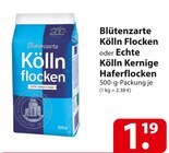 famila Nordost - Blütenzarte Kölln Flocken oder Echte Kölln Kernige Haferflocken Angebot im Prospekt Blütenzarte Kölln Flocken oder Echte Kölln Kernige Haferflocken bei famila Nordost im Prospekt für 1,19 €