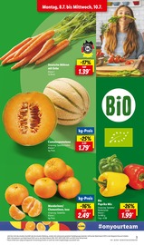 Bio Gemüse Angebote im Prospekt "LIDL LOHNT SICH" von Lidl auf Seite 3