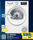 Wärmepumpentrockner WTH85V04 Angebote von Bosch bei EURONICS Hagen für 599,00 €