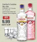 London Dry Gin im Angebot bei EDEKA in Hilden London Dry Gin Angebote von Gordon's bei EDEKA Hilden für 9,99 €