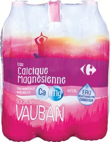 Carrefour Market Argenteuil - EAU MINÉRALE NATURELLE Promo EAU MINÉRALE NATURELLE dans le catalogue Carrefour Market "Le mois juste pour moi" à Argenteuil