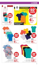 Vêtements en promo dans le catalogue Super U à la page 45