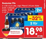 Pils bei Netto Marken-Discount im Schwerin Prospekt für 18,98 €