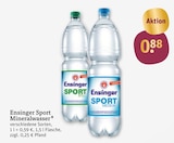 Mineralwasser Angebote von Ensinger Sport bei tegut Stuttgart für 0,88 €