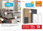 Bett im XXXLutz Prospekt in Wiesbaden Aktueller XXXLutz Prospekt mit Bett, "NR.1 BEIM PREIS", Seite 18