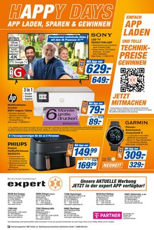 Fernseher im expert Prospekt "Top Angebote" mit 12 Seiten (Ravensburg)