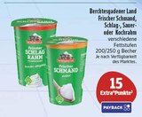 Aktuelles Frischer Schmand, Schlagrahm, Sauerrahm oder Kochrahm Angebot bei E center in Würzburg