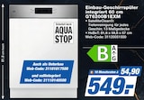 expert Rudolstadt - Einbau-Geschirrspüler integriert GT6200B1EXM Angebot im Prospekt Einbau-Geschirrspüler integriert GT6200B1EXM bei expert im Rudolstadt Prospekt für 549,00 €