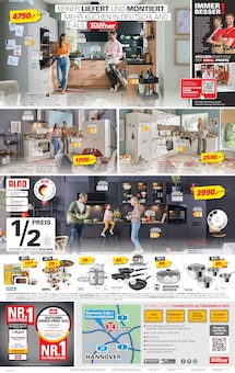 Pfanne im Höffner Prospekt "PERSONAL-KAUF-RABATT" mit 4 Seiten (Hannover)