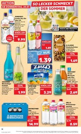Gin im Kaufland Prospekt in Schwerin Aktueller Kaufland Prospekt mit Gin, "Aktuelle Angebote", Seite 14