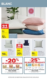 Promos Couette dans le catalogue "CARREFOUR" de Carrefour Couette en promo dans le catalogue Carrefour à la page 56
