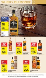 Promos Whisky dans le catalogue "LE MOIS MONOPOLY" de Carrefour Whisky en promo dans le catalogue Carrefour à la page 17