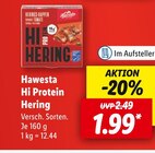 Lidl - Hi Protein Hering Angebot im Prospekt Hi Protein Hering bei Lidl im Prospekt "LIDL LOHNT SICH" für 1,99 €