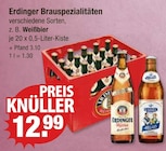 Erdinger Brauspezialitäten Weißbier bei V-Markt im Saulgrub Prospekt für 12,99 €