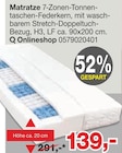 Aktuelle Matratze Angebote bei Opti-Wohnwelt in Würzburg Aktuelles Matratze Angebot bei Opti-Wohnwelt in Würzburg ab 139,00 €