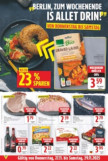 Bier im E center Prospekt "Aktuelle Angebote" mit 27 Seiten (Berlin)