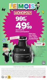Promos Friteuse dans le catalogue "LE MOIS MONOPOLY" de Carrefour Market Friteuse en promo dans le catalogue Carrefour Market à la page 2