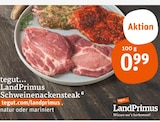 Schweinenackensteak im Angebot bei tegut in Waiblingen Schweinenackensteak Angebote von LandPrimus bei tegut Waiblingen für 0,99 €