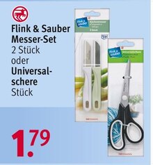 Messer von Flink & Sauber im aktuellen Rossmann Prospekt für €1.79