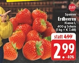 Erdbeeren bei EDEKA im Hückeswagen Prospekt für 2,99 €