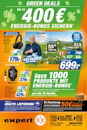 Fernseher im expert Prospekt in Ahaus Aktueller expert Prospekt mit Fernseher, "Top Angebote", Seite 1