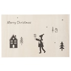 Weihnachts-Postkarte aus Holz Angebote bei Ernstings family Tübingen für 2,99 €