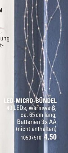 Höffner Bernau - Led-Micro-Bündel Led-Micro-Bündel Angebot bei Höffner Bernau im Prospekt "Grosses Jubiläumsfinale"