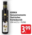 Aktuelles Genussmomente Steirisches Kürbiskernöl Angebot bei EDEKA in Mannheim ab 3,99 €