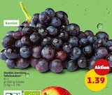 Penny - Dunkle, kernlose Tafeltrauben Angebot im Prospekt Dunkle, kernlose Tafeltrauben bei Penny im Prospekt "" für 1,39 €